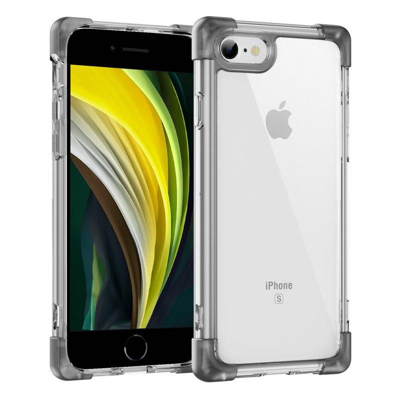 适用苹果边框二合一全包防透明8p