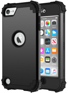 适用苹果ipod touch7保护套双面防摔全包硅胶硬壳itouch5/6三合一