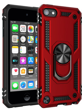 适用于iPod touch7保护壳全包防摔苹果itouch56手机套带指环支架