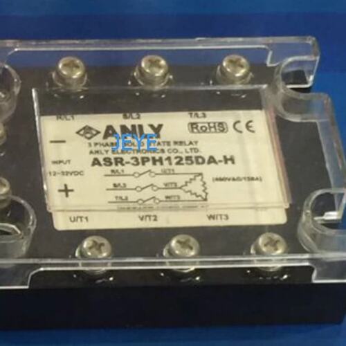 ANLY固态继电器ASR-3PH125DA-H(ASR-3PH80DA-H，ASR-3PH100DA-H)