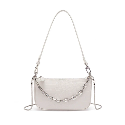 Цепь, сумка на одно плечо, ремешок для сумки, сумка подмышку, из натуральной кожи, коллекция 2022, на цепочке, премиум класс