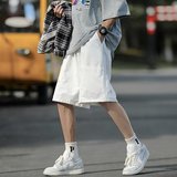 2023年夏季新款日系冰丝斜纹五分休闲裤XZ415-DK27-P30，男装休闲裤，星座416