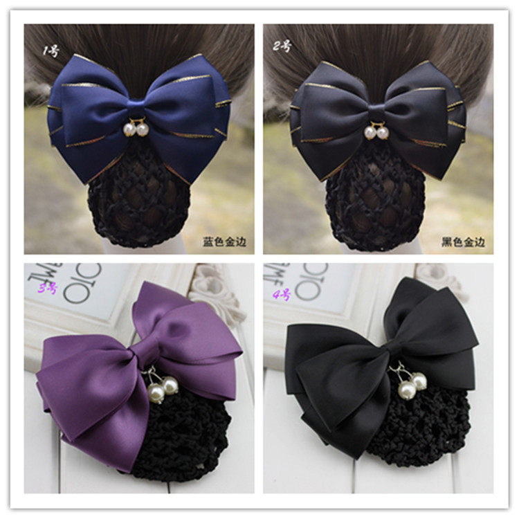 2022新款护士头花职业发饰韩国职业发网兜空姐盘发头花百搭发夹女,饰品/流行首饰/时尚饰品新,发饰,淘宝优惠券,粉丝福利购,淘宝优惠卷