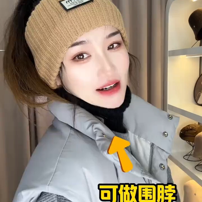 发带冬季保暖四季可戴纯色网红字母宽边运动头箍洗脸外戴饰品