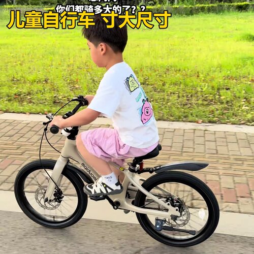 18寸自行车20车儿童男女孩成人中大童小学生6-8-10-12-15岁