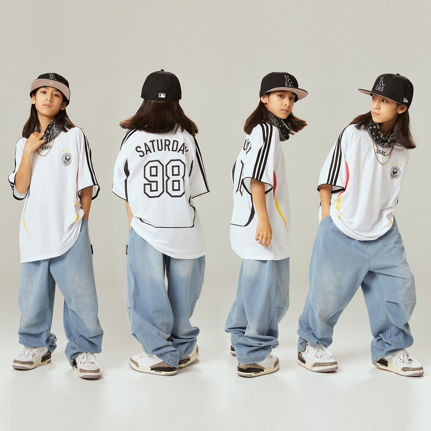 hiphop街舞夏装嘻哈儿童