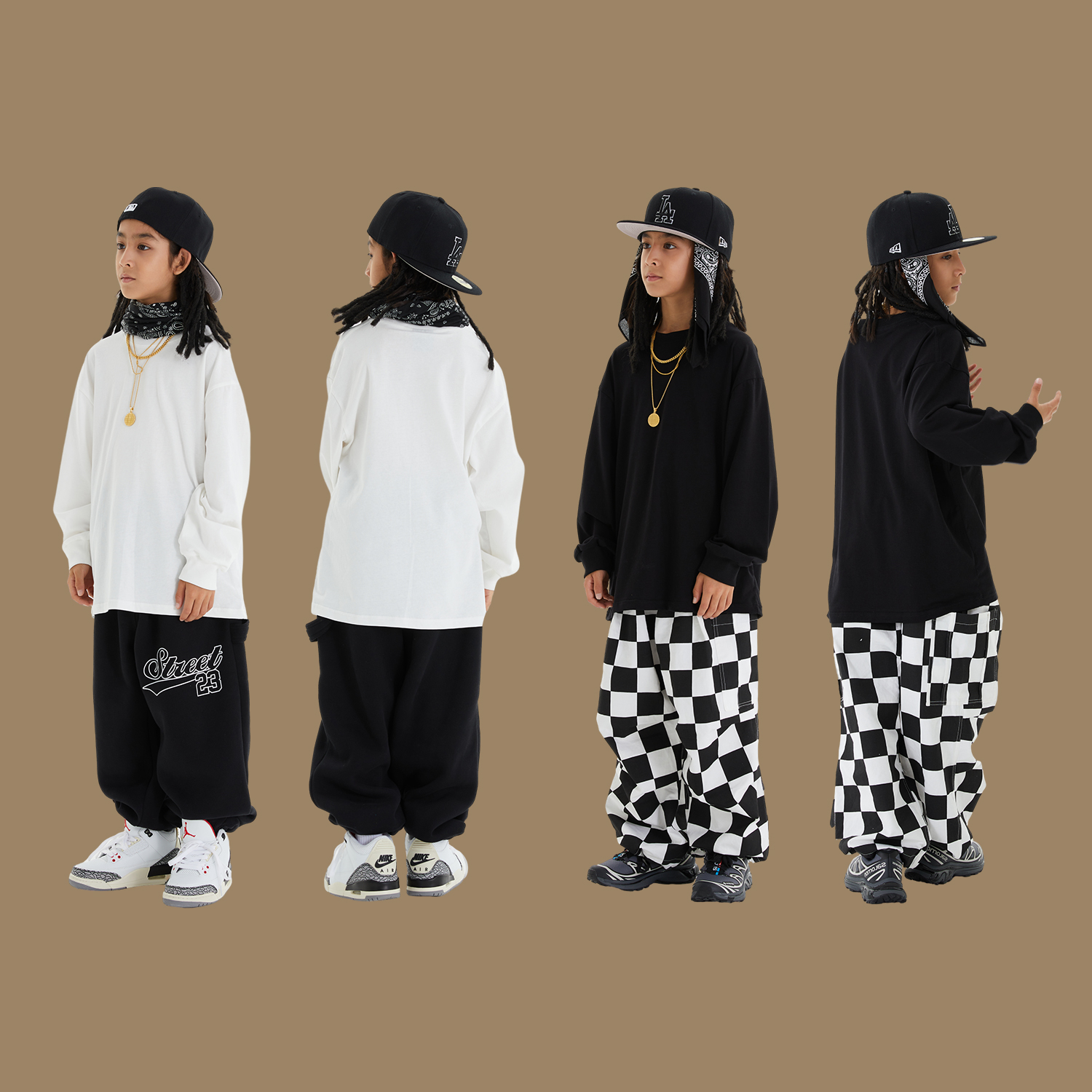 儿童嘻哈hiphop街舞演出服