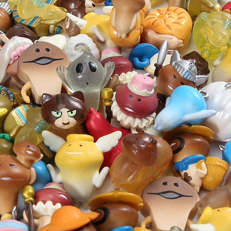 游戏治愈系卡通蘑菇人方吉小摆件玩偶公仔玩具diy配件挂件挂饰