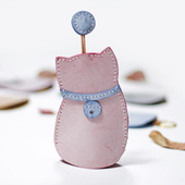 钥匙包女手工真皮通用抽拉式 大容量汽车钥匙套收纳创意男简约家用