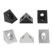 3D打印机Openbuilds配件三角铝块角件连接器2020型材铝合金角码 固