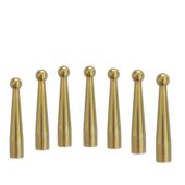 球头挂衣钩衣帽挂钩支持定制 美式 厂家供应黄铜挂钩 展示架铜钉