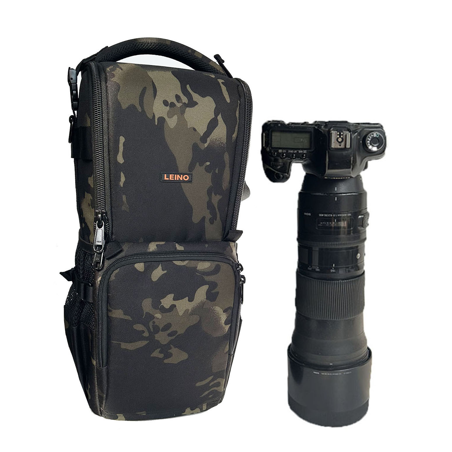 150-600长焦迷彩摄影包相机背包