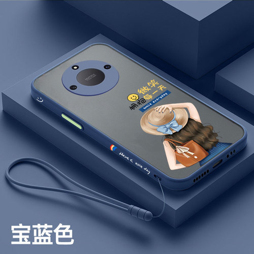 适用荣耀x50机壳潮牌创意女防摔