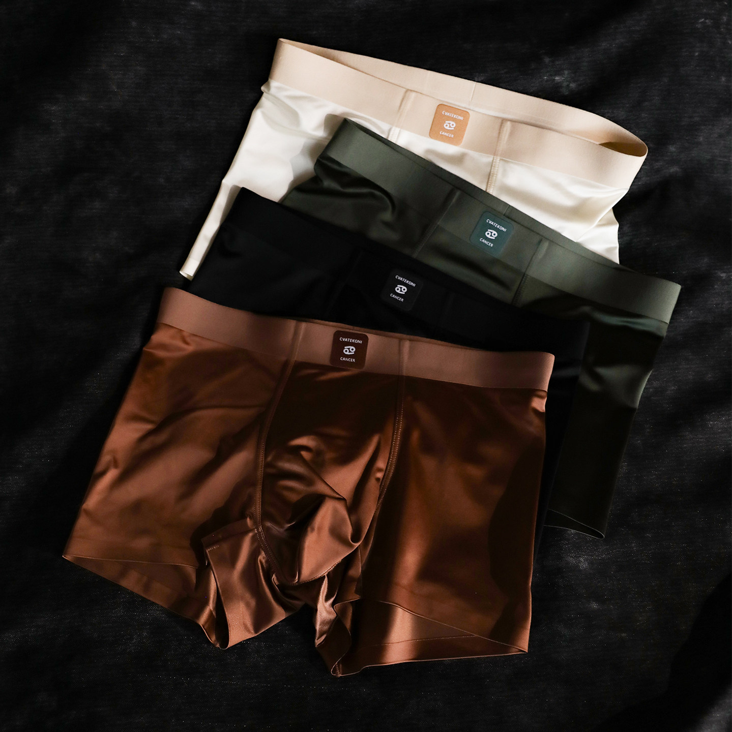 巨蟹座男士内裤无痕四角裤柔软舒适透气平角男生短裤男款四季通用,女士内衣/男士内衣/家居服,男平角内裤,淘宝优惠券,粉丝福利购,淘宝优惠卷