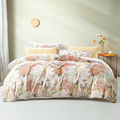 富安娜家纺官方品牌店官网正品加厚磨毛四件套床单被套三件套宿舍