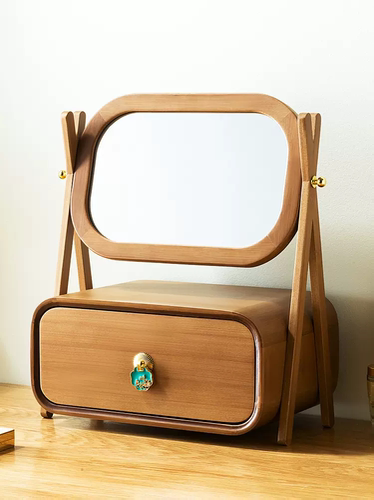 精致生日礼品礼物盒一体式带镜子