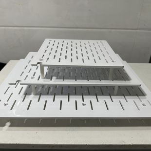 亚克力沉垫板白色黑色透明板沉淀板定制饲养盒龟苗底滤板