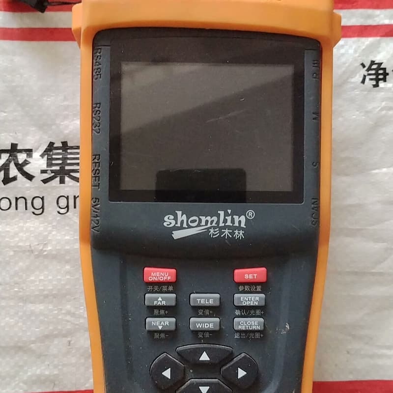 杉木林 监控调试仪 模拟头检测仪,没充电器测试,配件机出--议价