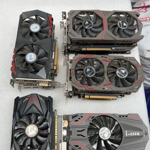 出8片，拆机GTX1050 2G显卡，成色如图，正常使用--议价商品