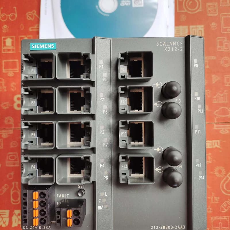 西门子SCALANCE X212-2工业交换机 全新带--议价商品