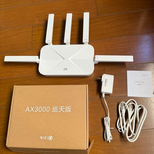 中兴巡天ax3000路由器，用了几天，现在换了中心的7615--议价商品