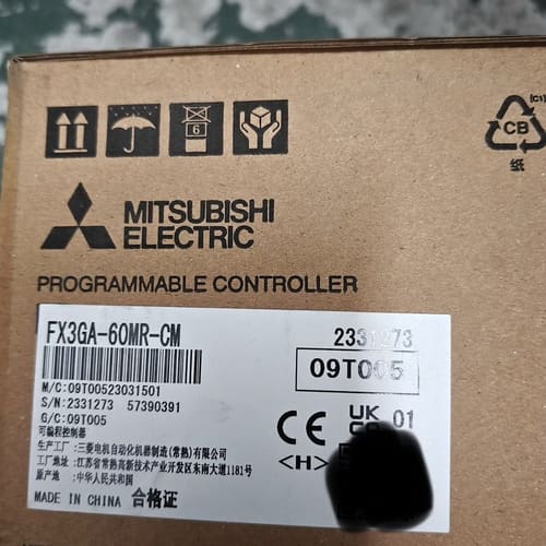 FX3GA-60MR-CM，三菱PLC，实物拍摄，全新原装，--议价商品