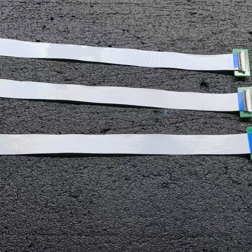 全新液晶屏连接排线,白色软排线,带蓝色标记,长度约30cm,--议