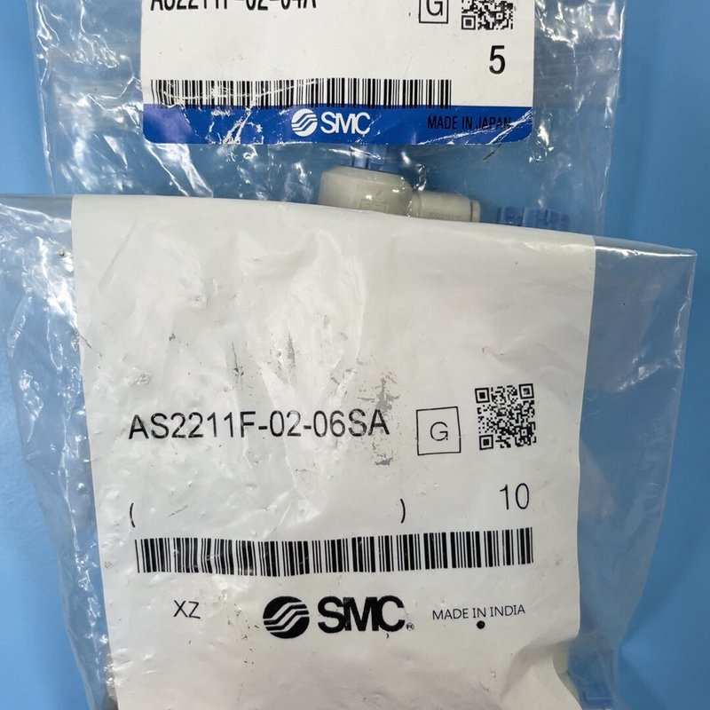 SMC原装调速阀 AS2211F-02-08SA.剩余5个--议价商品