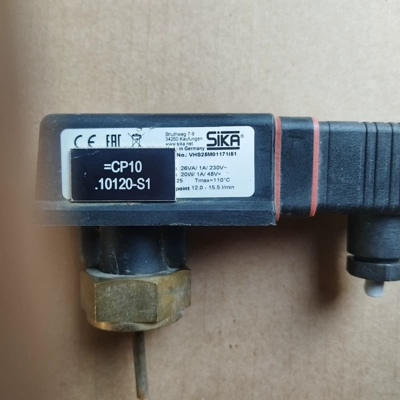 SIKA席卡流量开关 CP10 .10120-S1，德国原装--议价商品