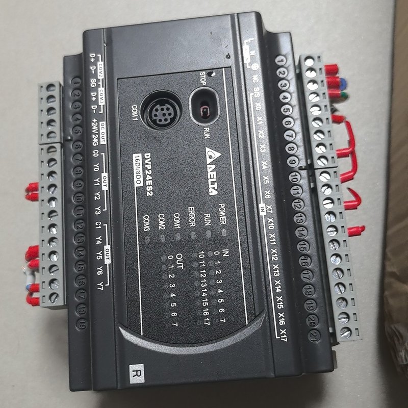 台达PLC DVP24ES200R，拆机件，功能包好，接口齐--议价商品图片
