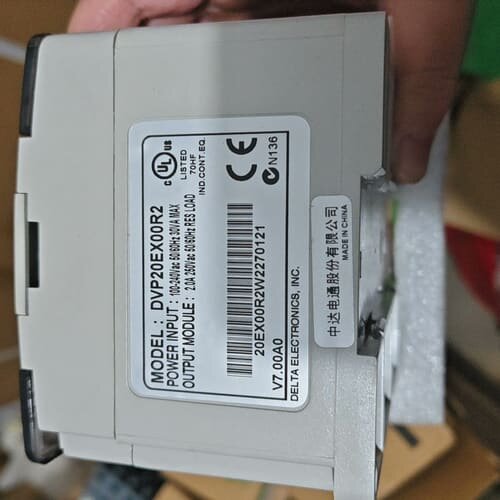台达 PLC/可编程控制器DVP20EX00R2全新带包装--议价商品