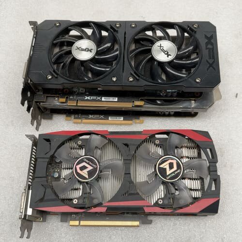 出4片 拆机 R9-370 4G显卡。--议价商品