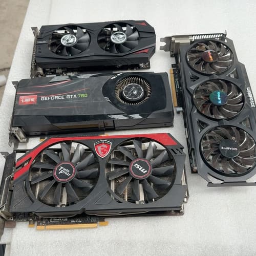 包邮5片 原装拆机 GTX760 2G显卡--议价商品