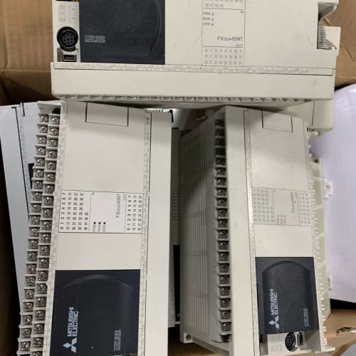 三菱PLC FX3GA-60MT-CM，原装正品，成色几乎全--议价商品