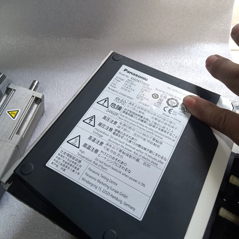 松下A5 100W伺服两套，拆机下来的，有一个马达编码器--议价商