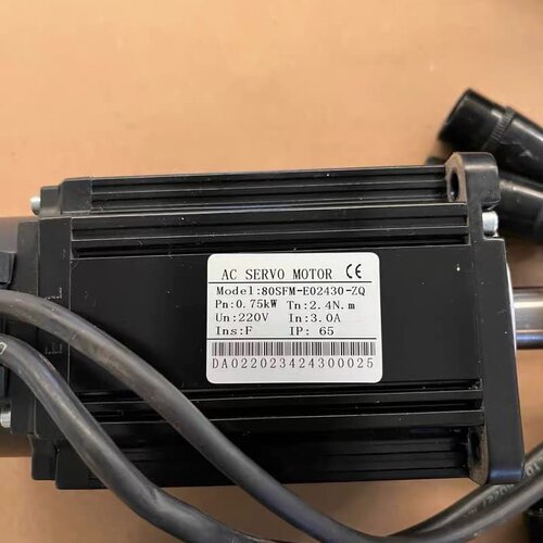 80SFM-E02430-ZQ伺服电机，750W，二手拆机实--议价商品