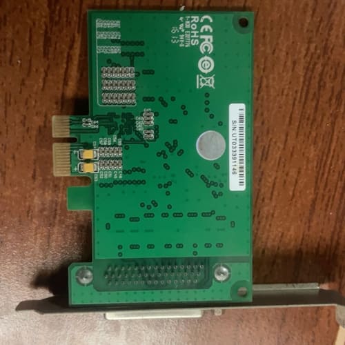 宇泰PCI E转2口RS232串口卡 电脑串口扩展卡 工业级--议价商品