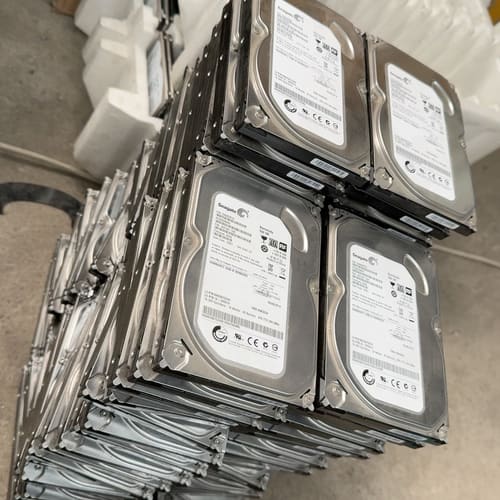 批量100片，拆机 希捷500G机械硬盘，3.5寸SATA接--议价商品