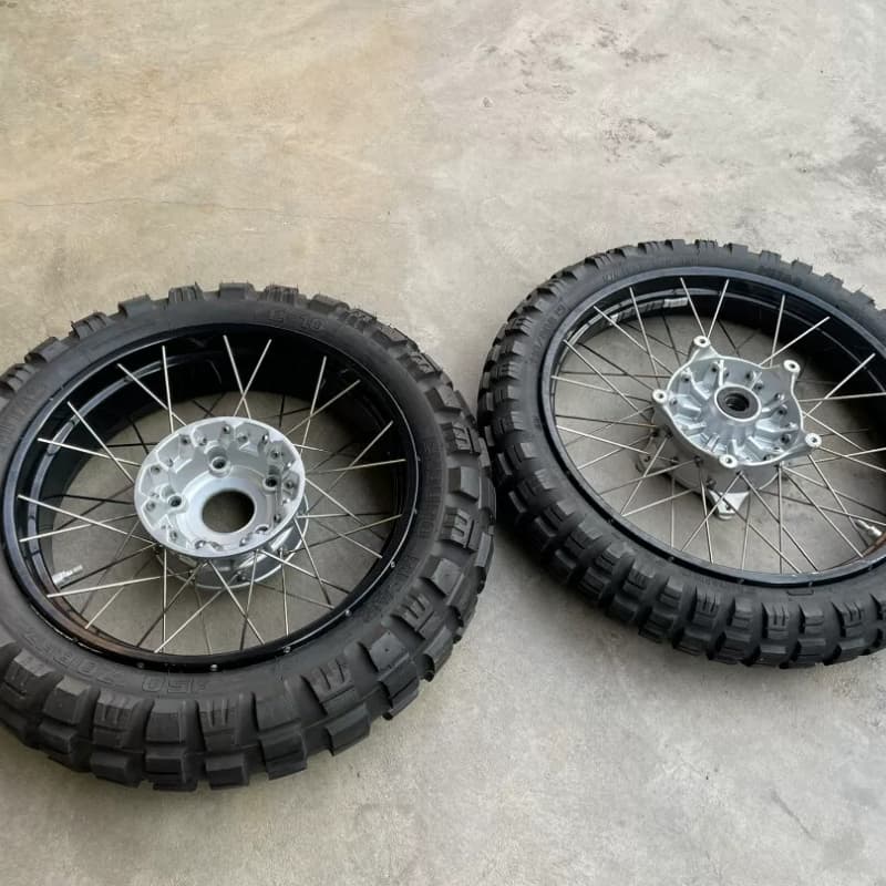 宝马油鸟R1200GS ADV前后辐条轮毂,如图实拍图片,具--议价商品