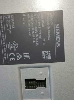 西门子SINAMICS控制单元CU320-2DP，型号6SL--议价商品