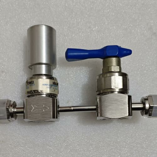 拆机Parker派克 不锈钢手动隔膜阀双联焊接组 944LS--议价商品
