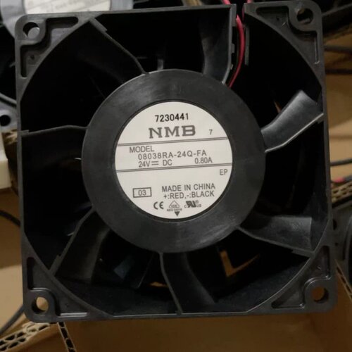 出NMB原装08038RA-24Q-FA风扇，全新未使用。2--议价商品