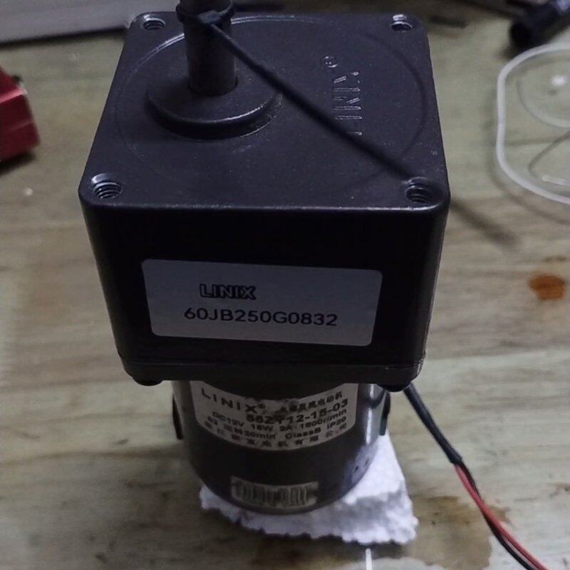 拆机LINIX联宜直流减速电机12V 7转35元包邮--议价商品