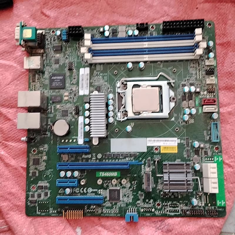 nas神器 联想塔式服务器 正常拆下来的，主板十CPU，E--议价商品