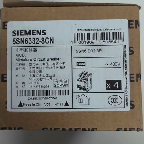 西门子小型断路器5SN6332-8CN--议价商品