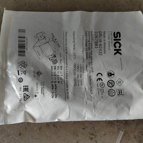 西克SICK全新光电开关GRL18-N2432，订货号：10--议价商品