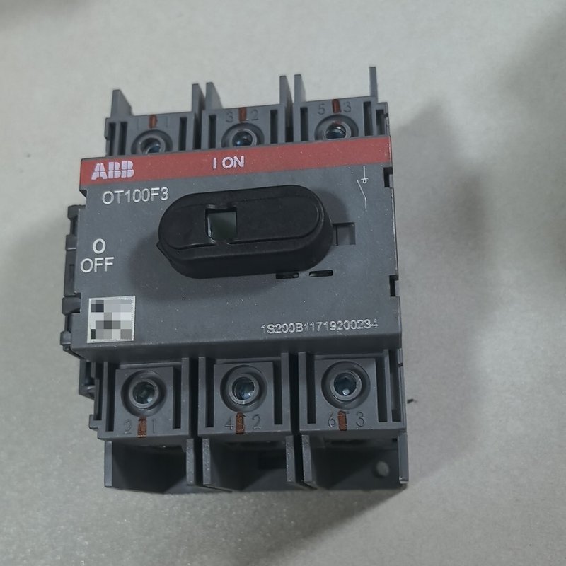 ABB隔离开关OT100F3，3P，实物拍的，功能正常，拆机--议价商品
