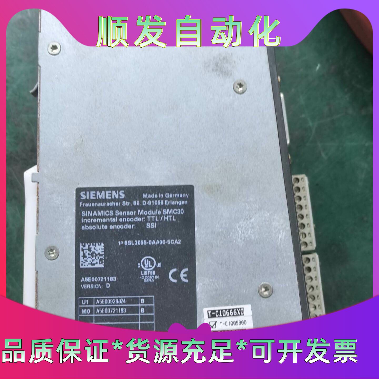 6SL30550AA005CA2西门子编码器模块SM