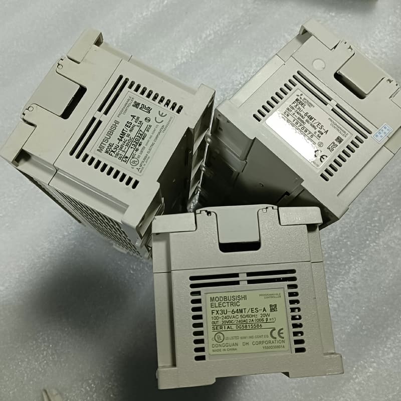出售三菱PLC FX3U-64MT/ES-A，二手国产拆机件--议价商品