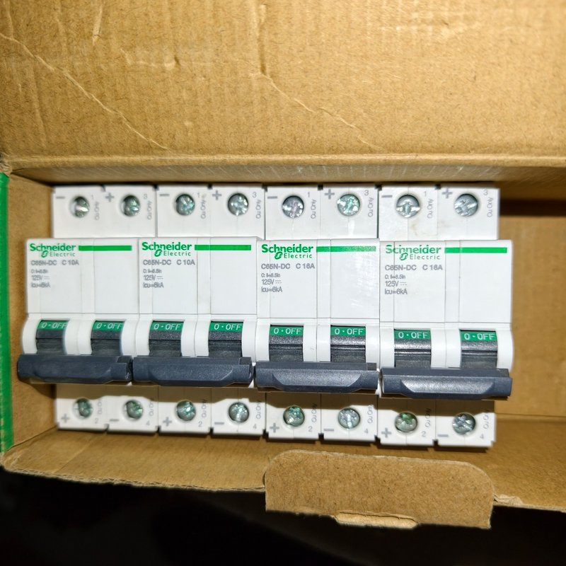 施耐德直流断路器,C65N-DC 2P,C10A,C18A,--议价商品